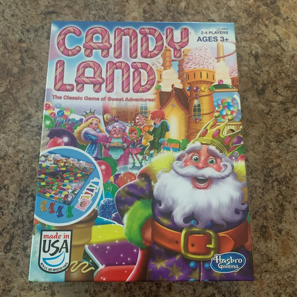 NWOT Candyland Board Game 2014 Edition Hasbro Gaming 2-4 Players Ages 3+